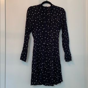 Reformation somerset dress in Stardust